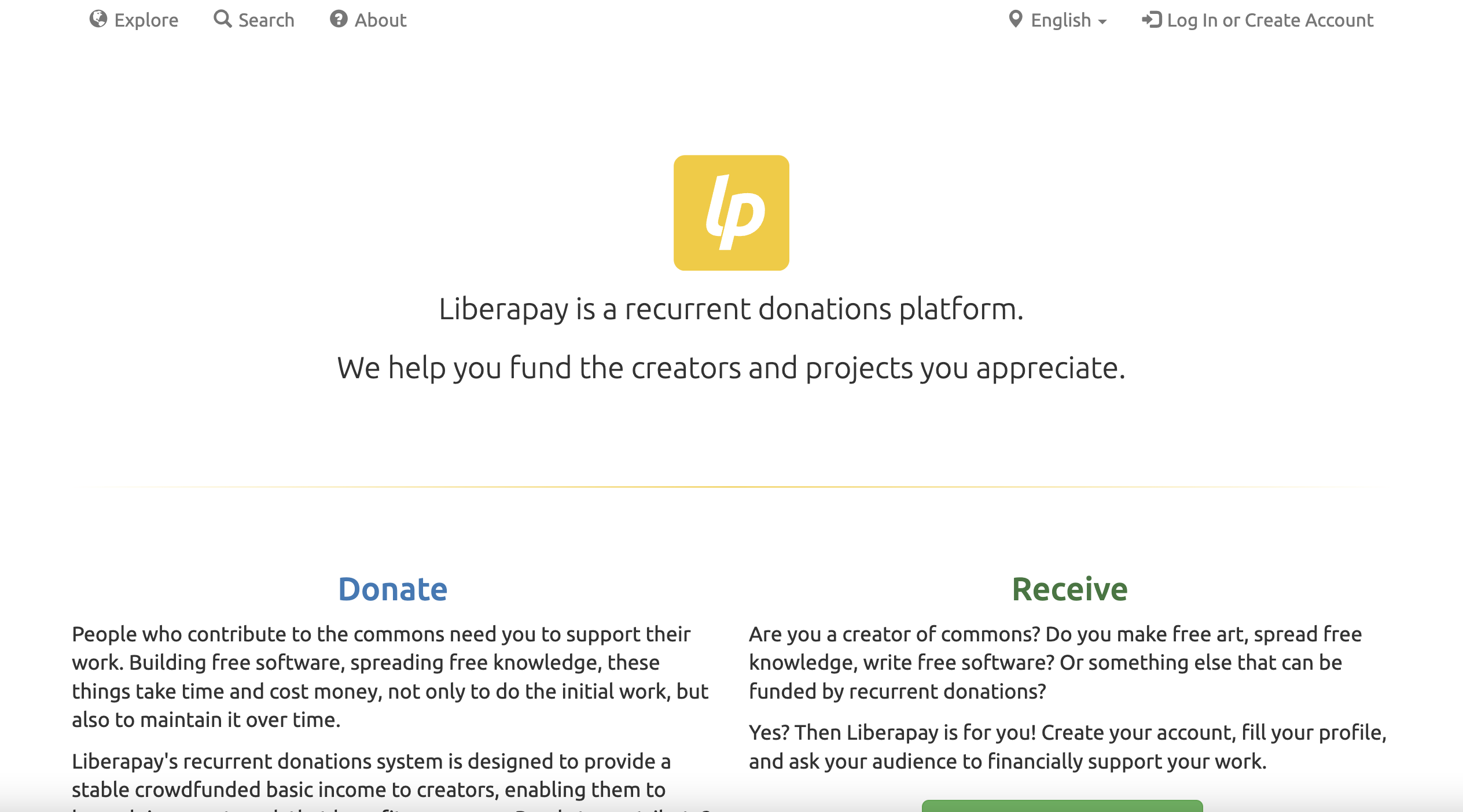 Liberapay non-for-profit membership platform